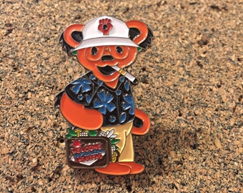 Grateful Dead / Hunter S. Thompson Hat Pin