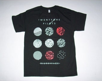 Brand New 21 Pilots Blurryface Shirt Small, Medium, Large, and XL available Free Same Day Shipping In The USA