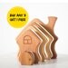 wooden house stacker