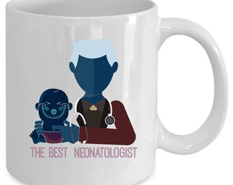 Neonatologist white coffee mug. Funny Neonatologist gift
