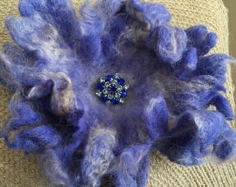 Wool Felted Brooch Pin