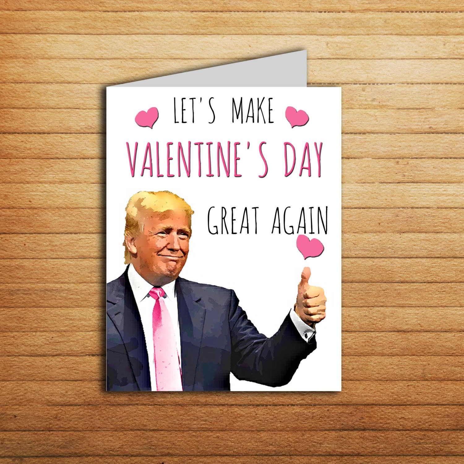 Valentine Card Printable Donald Trump Valentines By EnjoyPrintable