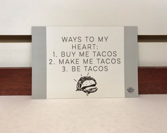 I LOVE TACOS Refrigerator Magnet