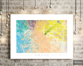 map of omaha | etsy map of omaha | etsy
