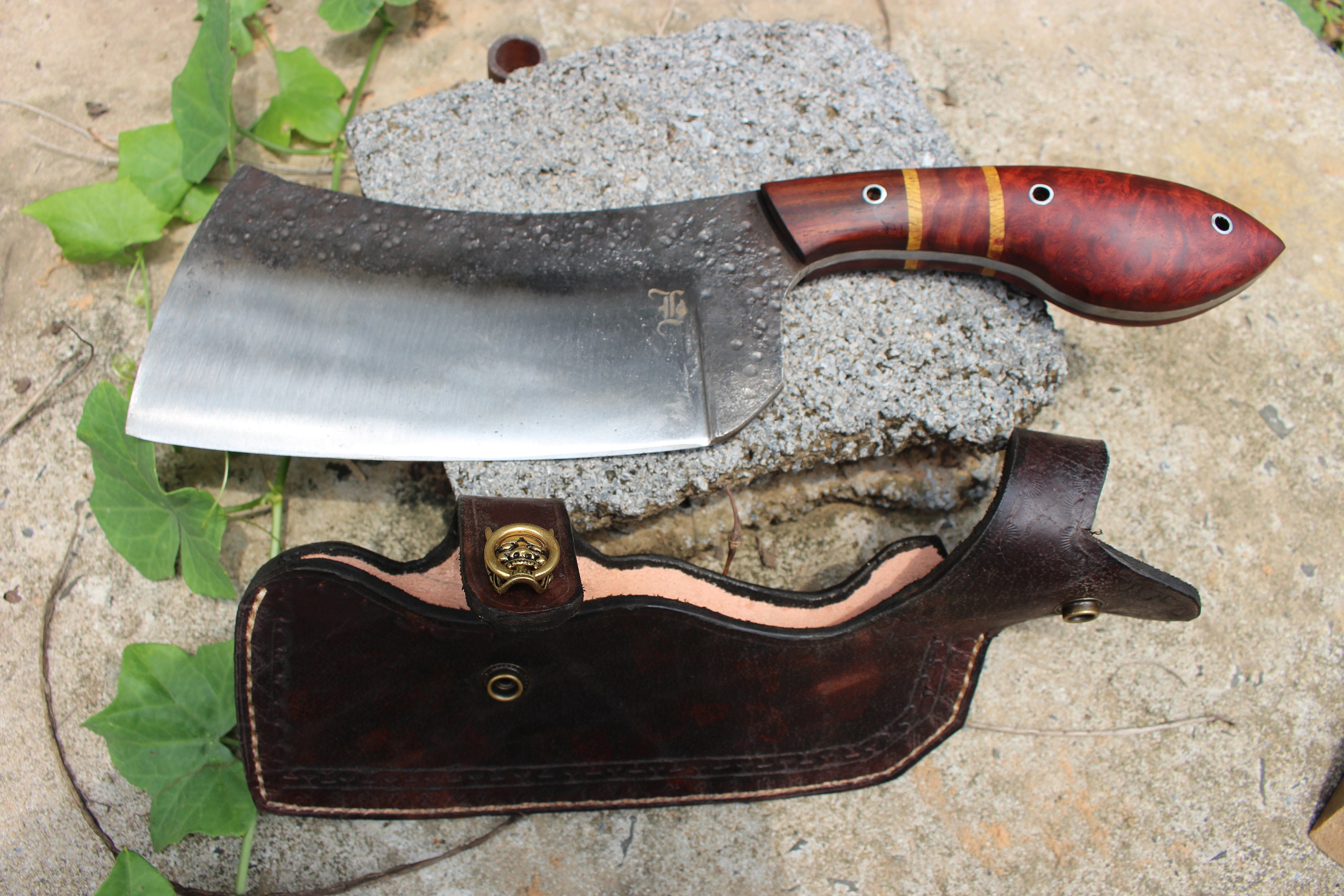 Hand Butcher's Cleaver Best Meat Cleaver Handmade