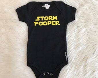 BOYS Storm Pooper Star Wars inspired short / long sleeve / Bodysuit ( onesie ) / Shirt / Infant / Baby / Kids / Boy / Disney
