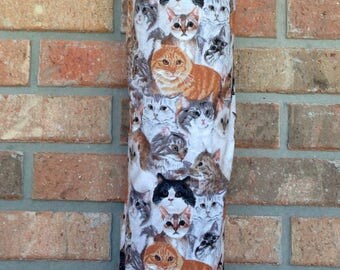 Cat Bag Holder, Plastic Bag Holder, Kitchen Organizer, Kitchen Storage, Recycling Bag, Kitchen Gift, Pantry Storage, Housewarming Gift