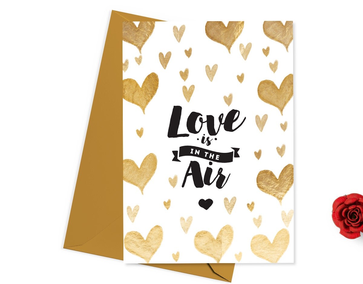 Valentines Card Boyfriend Valentine Card Printable by ENORASIS