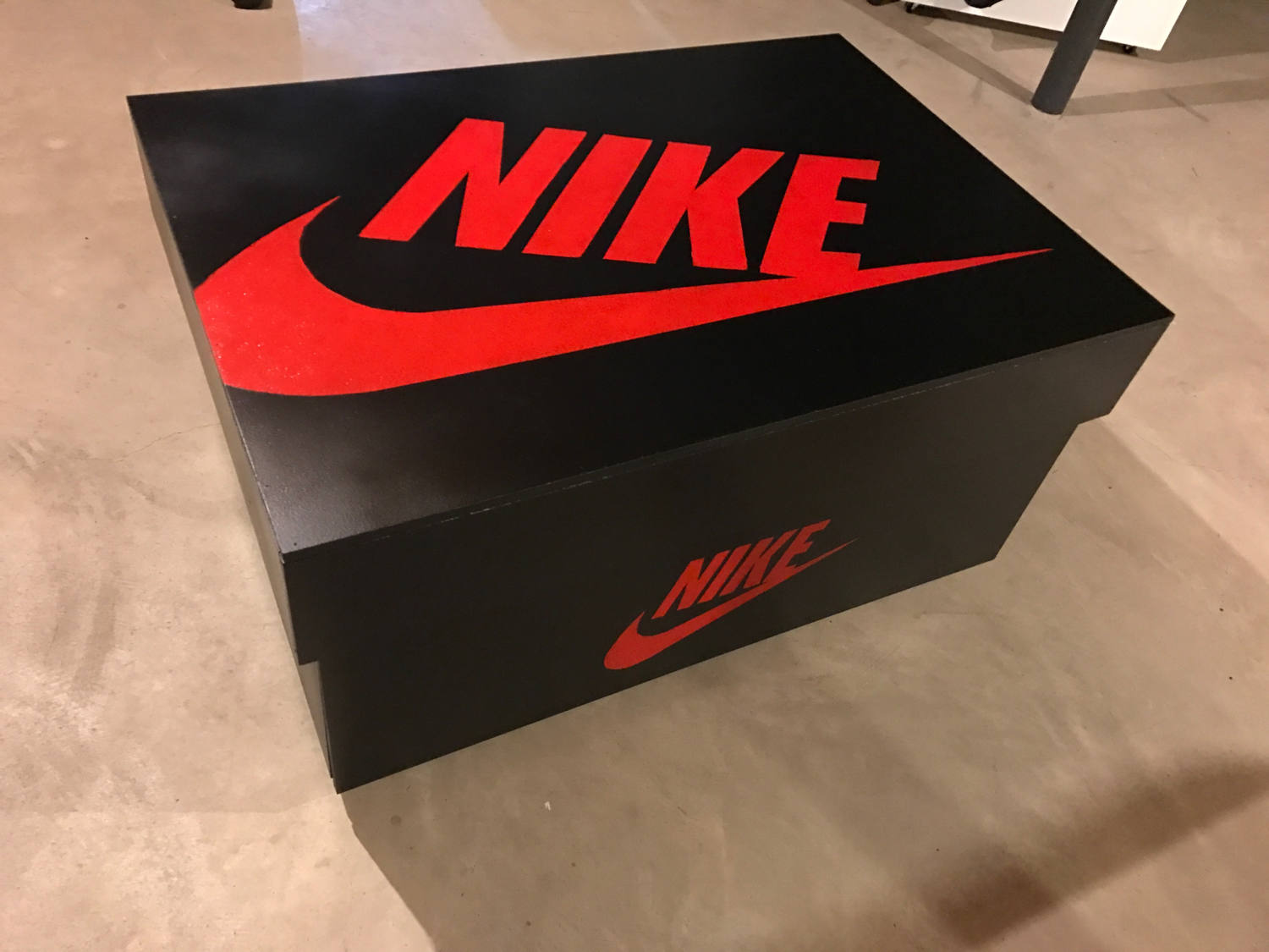 85' Jordan Shoe Chest