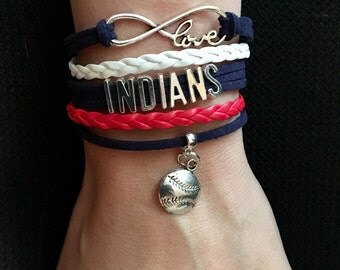 Cleveland Indians Bracelet