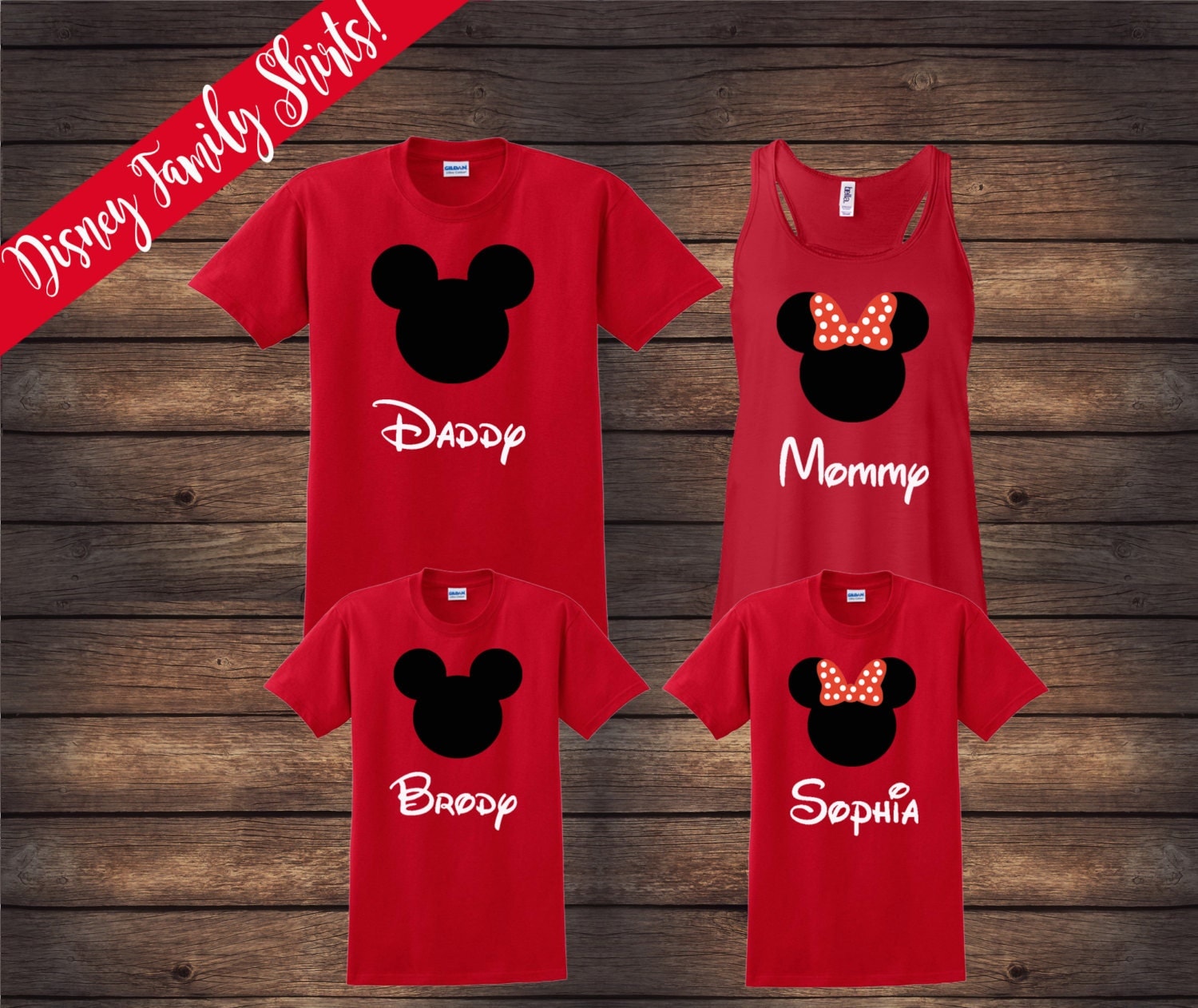 funny disney family shirts