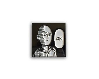 One Punch Man Enamel Pin