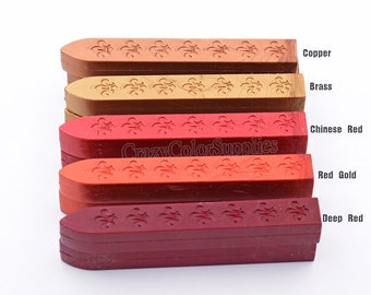 Sealing Wax Stick for Wax Seal Stamp-Letter Seal-Wax Seals Stick-Custom Wax Seal Stamp-Wax Stamp Seal-Color Sealing Wax-Stamp Wax-Choose Qty