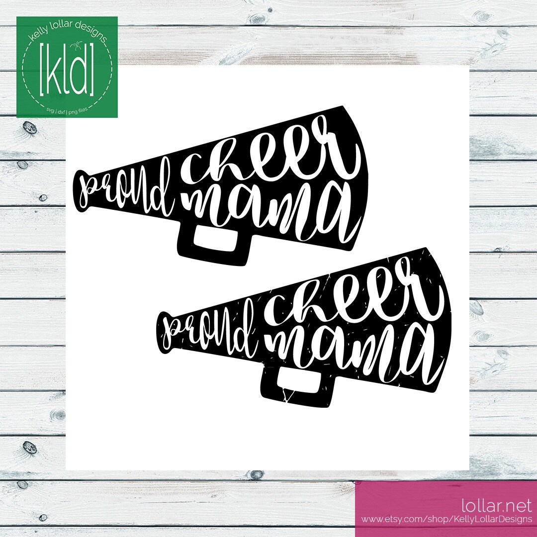 Download 2 Proud Cheer Mama svgs Cheer Mom svg by KellyLollarDesigns