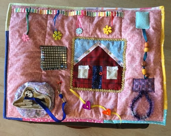 Alzheimer's fidget blanket (free shipping)