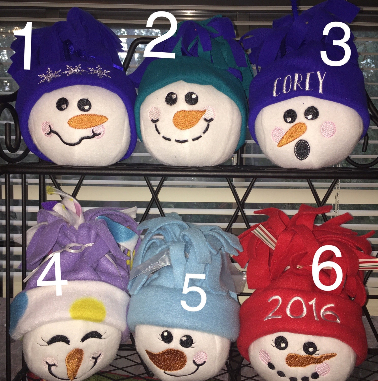 light up plush snowballs