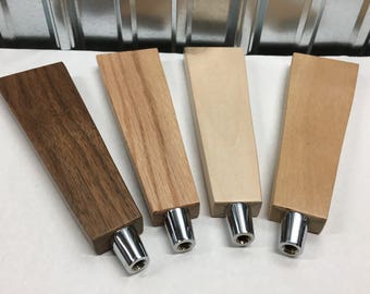 Wood Beer Tap Handles, Choices of Wood