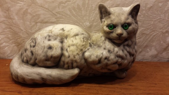 large cat sculpture