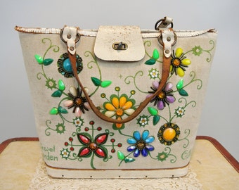 60s Enid Collins Handbag/Purse/Tote Enid Collins