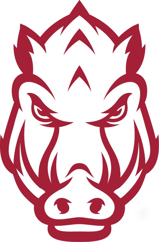 Arkansas Razorback Vinyl Decal