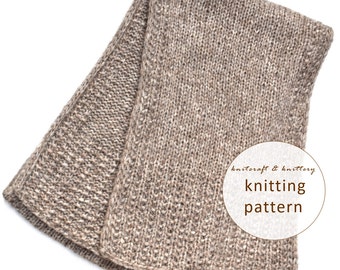 PDF Knitting Pattern - Wildflower Cowl, Scarf Knitting Pattern, Knit Snood In...