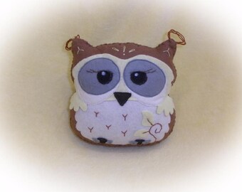Toy Owl With Developmental felt handmade gift Children's favorite animal Resident Forest Girl Boy Design Decor Owl Plush Felt Toy Felt Plush