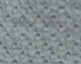 Minky Fabric By The Yard, Silver Dot Minky Fabric, Silver Minky Fabric, Shannon Minky Fabric, Grey Minky, Sold By The Yard, Minky Fabric