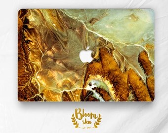 Brown and nacre marble texture macbook sticker macbook decal macbook skin keyboard decal skin macbook air 11/13 pro/retina 12/13/15 BS037