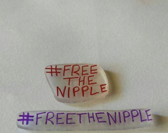 FreeTheNipple Pins,Magnets, and Necklaces