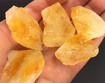 Raw Citrine Crystal - Natural Citrine - Citrine Raw Citrine stone - Healing crystals and stones - brazilian citrine stone
