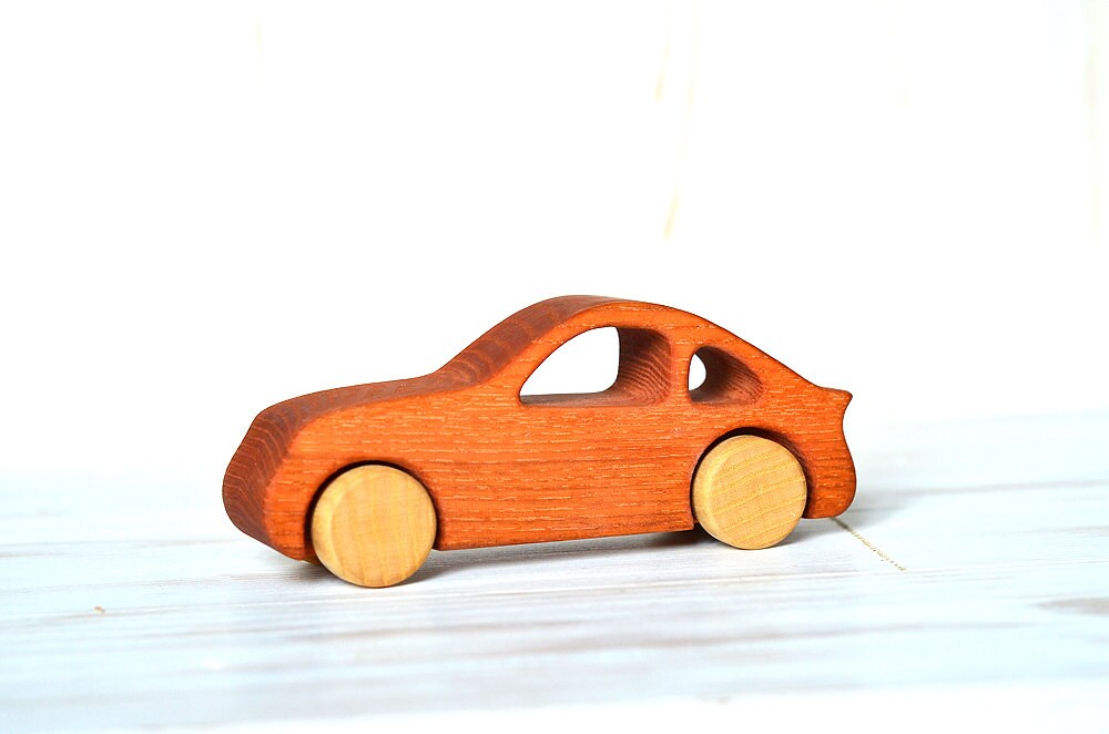 wooden porsche