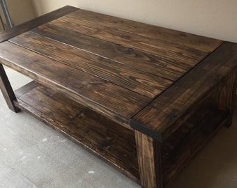 Farmhouse Style Coffee Table