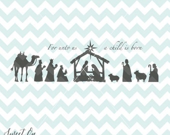 Download Nativity | Etsy