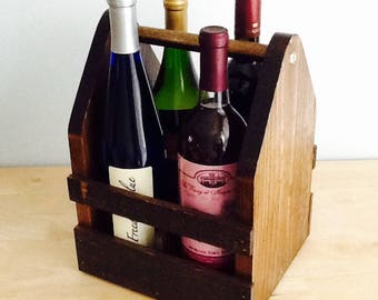 4 bottle wine carrier