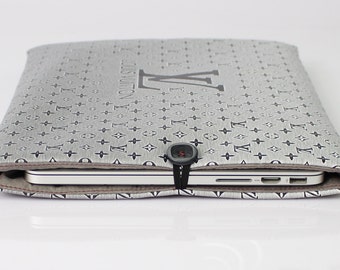 Vuitton laptop case | Etsy
