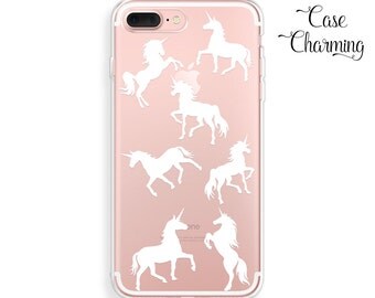 Unicorn Phone Case Clear iPhone 7 Plus Case iPhone 7 Case iPhone 6s Case iPhone 6 Case iPhone 6s Plus Case iPhone 6 Plus Case iPhone SE Case