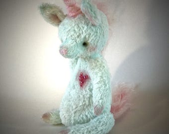 rainbow unicorn teddy bear