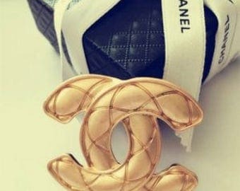 Chanel "Quilted" brooch