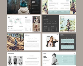 Magazine Media Kit Template - Press Kit Template