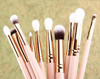 Details about 12x Pro Makeup Brushes Set Foundation Powder Eyeshadow Eyeliner Lip Brush Tool
