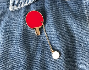 PING PONG BROOCH