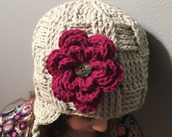 Crochet Basketweave Beanie Hat, Cozy, Woman's Fashion, Child, Teen, Women's Winter Hat, Men's, Boys, Checker, Woven