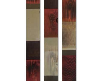 Farmhouse Wall Art - Wood Wall Art - Wall Art Set of 3 - Wood Wall Decor - Rustic Wall Art - Rustic Wall Hanging - Farmhouse Wall Decor