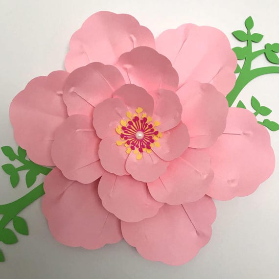 Download SVG PETAL 16 Paper Flower Template Digital Version