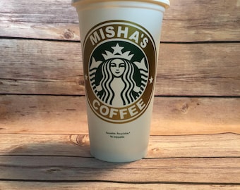 Personalized Starbucks Cup, Custom Starbucks Cup Gift, 16oz Starbucks Cup, Personalized Starbucks Tumbler, Bridal Party Starbucks Cup