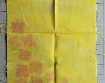 Hand Dyed Fabric Piece