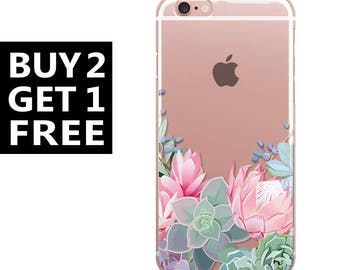 Floral iPhone Case Clear iPhone 7,iphone 6S,iphone 6,iphone 6 Plus,iphone 6s,iphone 6s plus,iPhone 7 Plus,case,cover, with Flowers,47