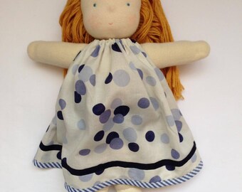 Waldorf inspired doll - Rudzik