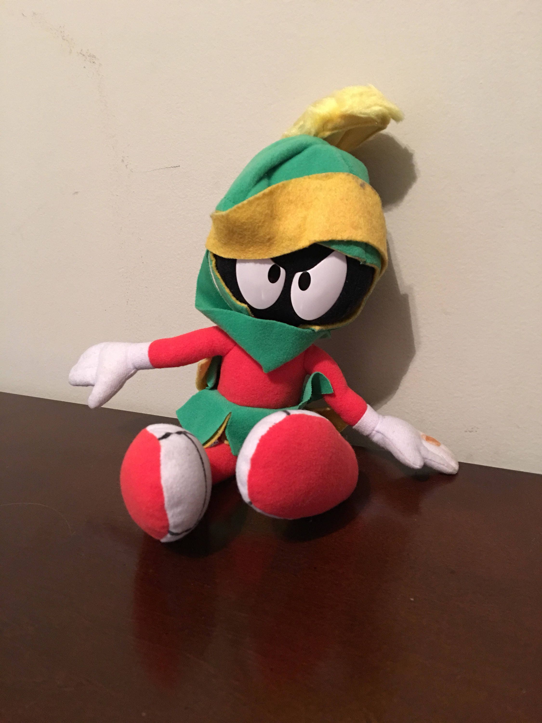 Vintage 1990's Marvin The Martian Stuffed Doll