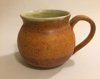 Hand thrown ceramic mug